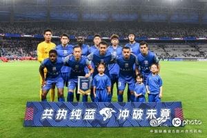 中超联赛第26轮，上海申花6-1战胜梅州客家